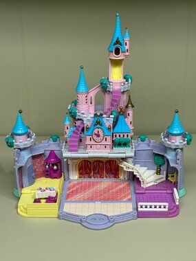 1995 Bluebird Polly Pocket Disney's Cinderella Enchanted Castle playset